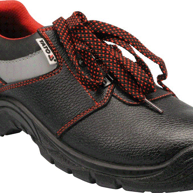 Pantofi de lucru din piele cu bombeu metalic Yato Piura S3
