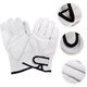 Manusi de protectie din piele manseta velcro