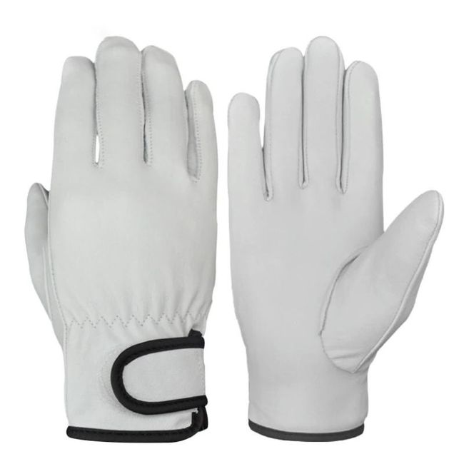 Manusi de protectie din piele manseta velcro