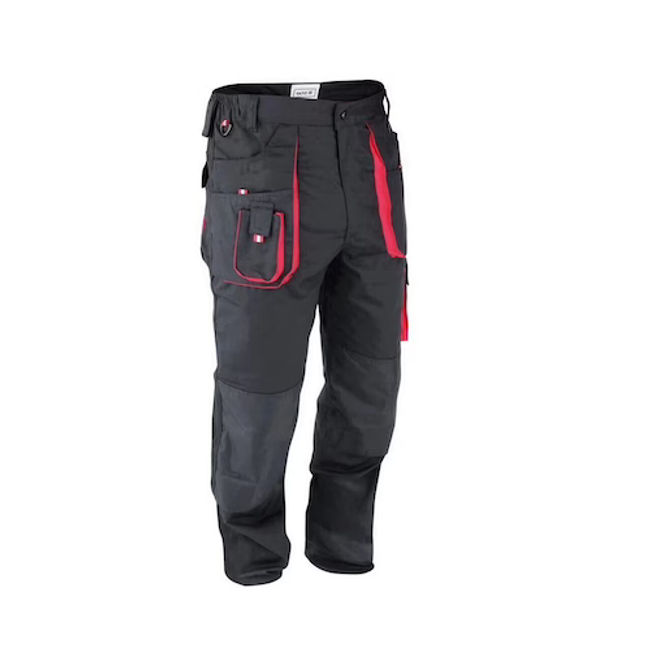 Pantaloni de lucru, Yato YT-8028, marimea XL, 6 buzunare, negru