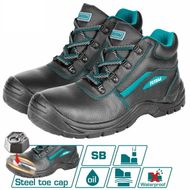 Bocanci de protectie, bombeu metalic, talpa poliuretan, Total TSP202S1P, marimea 40