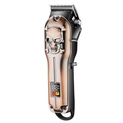 Masina de tuns profesionala, cu acumulator, 5 piepteni, afisaj LED, Wireless, carcasa metalica, 1200mAh, 1-5mm