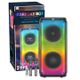 Boxa Portabila, putere 60w, lumina RGB, bluetooth V5.3, microfon wireless, telecomanda, aux, usb