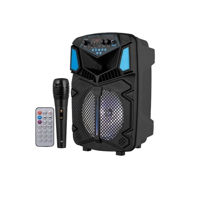 Boxa portabila, putere 30w, H8, bluetooth, AUX, radio Fm, USB, microfon si telecomanda