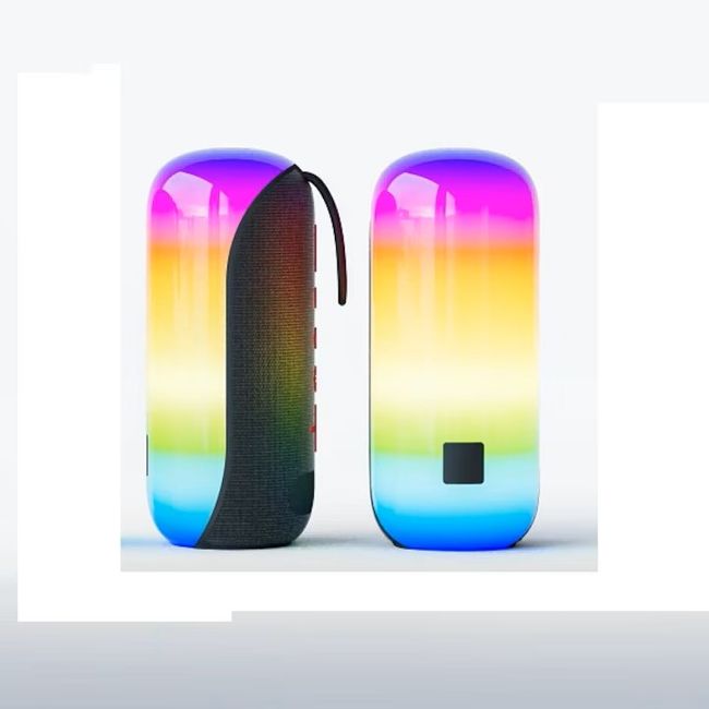 Boxa portabila, putere 12W, RGB Color, bluetooth V5.4, aux, usb, TF Card, FM, type-C