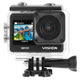 Camera de actiune 4K Ultra HD, 4GB RAM, 256 GB Max. slot card, stabilizare imagine EIS, microfon, unghi larg 170°, port mini HDMI si USB-C, WIFI, filmare subacvatica 30 m adancime