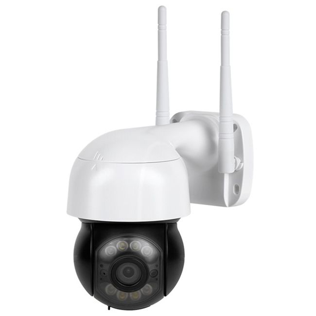 Camera de supraveghere, conexiune Wi-Fi, 5MP, tehnologie onvif, 355°, microfon si difuzor incorporat, functie alarma, senzor miscare CMOS