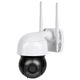 Camera de supraveghere, conexiune Wi-Fi, 5MP, tehnologie onvif, 355°, microfon si difuzor incorporat, functie alarma, senzor miscare CMOS
