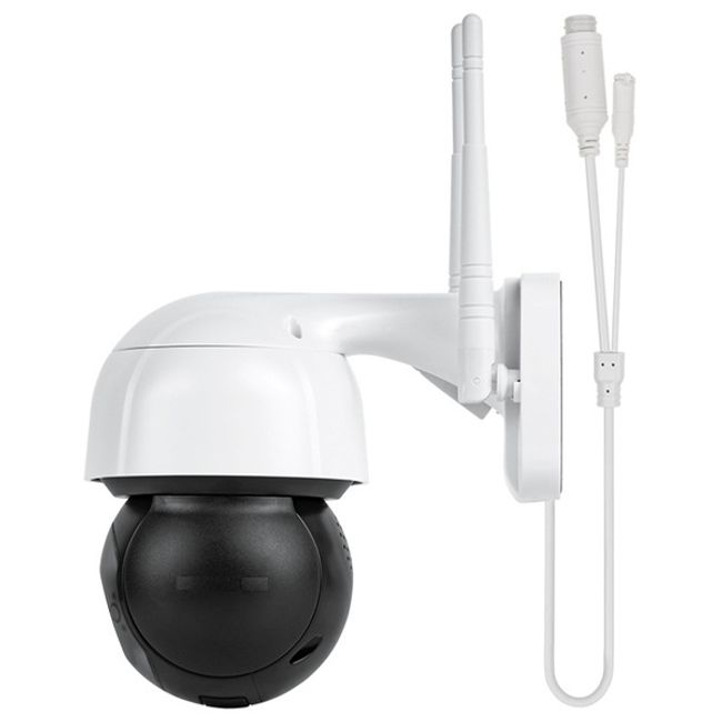 Camera de supraveghere, conexiune Wi-Fi, 5MP, tehnologie onvif, 355°, microfon si difuzor incorporat, functie alarma, senzor miscare CMOS