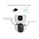 Camera de Supraveghere WIFI, 3MP+3MP, Full HD, Baby Monitor Audio Video, Vedere Nocturna, Senzor Miscare, Control Vocal