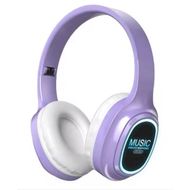 Casti wireless pliabile, Over the Ear, Bluetooth 5.0, Autonomie 7h, HiFi, Bass Stereo, LED, microfon hd, TF card, mov
