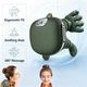 Aparat pentru masaj cervical 4D, pentru gat si umeri, masaj ce imita mana umana, fara fir, cu incalzire, 3 trepte de intensitate, ergonomic, pentru spate si picioare, verde
