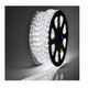 Rola Furtun Luminos cu Led Lumina Alb Rece 100 Metri + Alimentator Priza Inclus