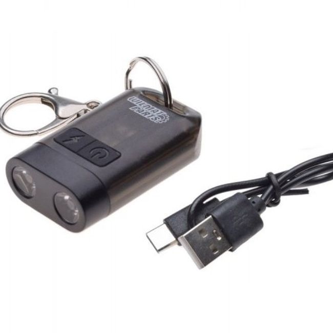 Lanterna breloc cu LED reincarcabila USB mica