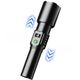 Lanterna reincarcabila, LED, 5 moduri iluminare, 2000lm, Type C, acumulator 26650, zoom, 6500k, aluminiu, Miromoto