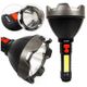 Lanterna reincarcabila 5W, 4 moduri de Iluminare, OSL+COB, full afisaj led