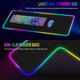 MousePad Gaming Soft, Led RGB iluminat, antiderapant, USB Plug & Play 900X400mm