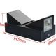 Aplica led de exterior, 2x5W, negru, 3000K, sticla si metal, negru, 1080lm