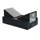 Aplica led de exterior, 2x5W, negru, 3000K, sticla si metal, negru, 1080lm