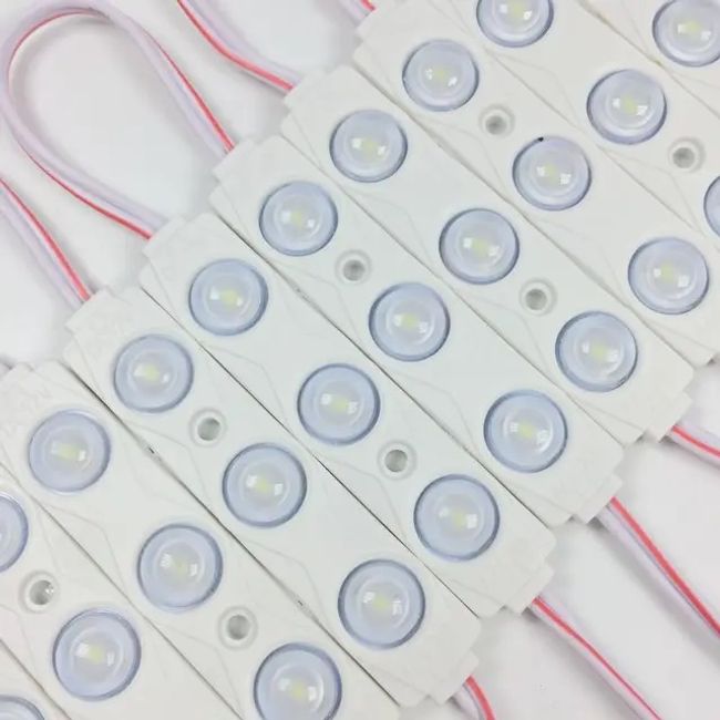 Modul LED alb 12V 1.5W lumina rece 6500K IP67 - set 20 buc