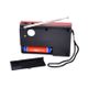 Radio portabil cu acumulator 3.7v 2000 mAh, mp3, card TF, usb, FM, bluetooth, afisaj electronic, rosu