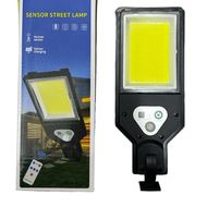 Lampa solara de exterior cu senzor de miscare, 3 moduri iluminare, 117 LED SMD, rezistenta la apa, sistem prindere inclus