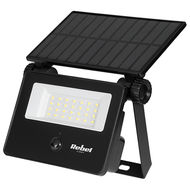 Lampa solara LED, tip proiector, cu senzor de miscare, 28 x LED Tip 2835, 800 lm, IP 54, 6W