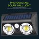Lampa solara de perete cu senzor de miscare, 32 Cob, 40W