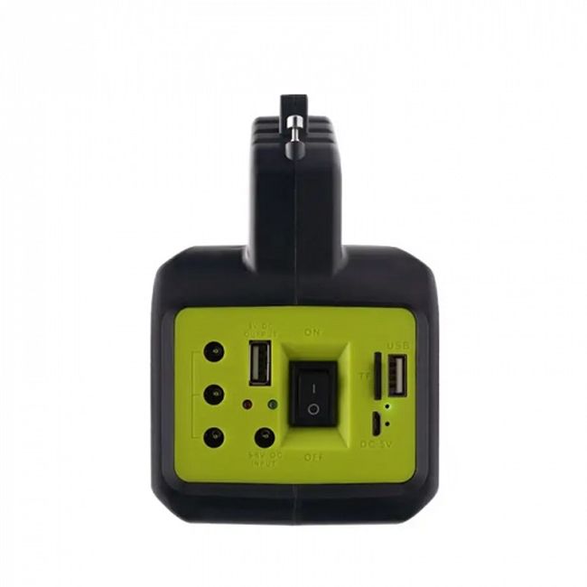 Kit Solar Portabil, 3 Becuri Incluse, USB, Bluetooth, Radio FM, functie powerbank