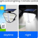 Lampa solara LED cu senzor de miscare si telecomanda,160 x LED, 400 lm, IP 65, 3 surse de iluminare