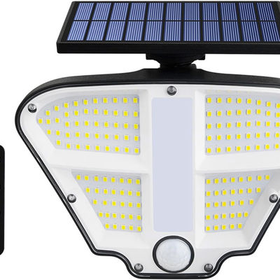 Lampa solara LED cu senzor de miscare si telecomanda,160 x LED, 400 lm, IP 65, 3 surse de iluminare