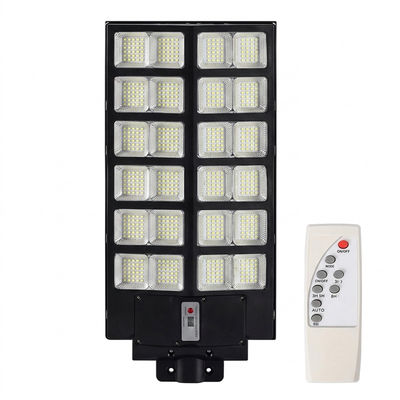 Lampa solara stradala cu panou solar si telecomanda, 1000W, 24 celulele led, rezistent la apa ip66, senzor de miscare si lumina