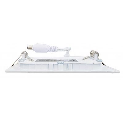 Spot Led Slim Patrat 166x166mm, 12W, 6400K, Lumina Rece, Incastrabil