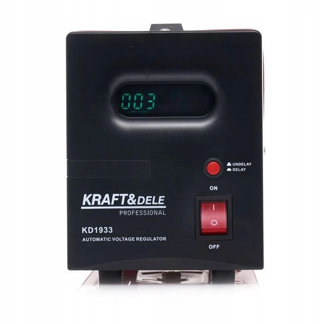 Stabilizator de tensiune, Kraft&Dele KD1933, 2000VA, 230V