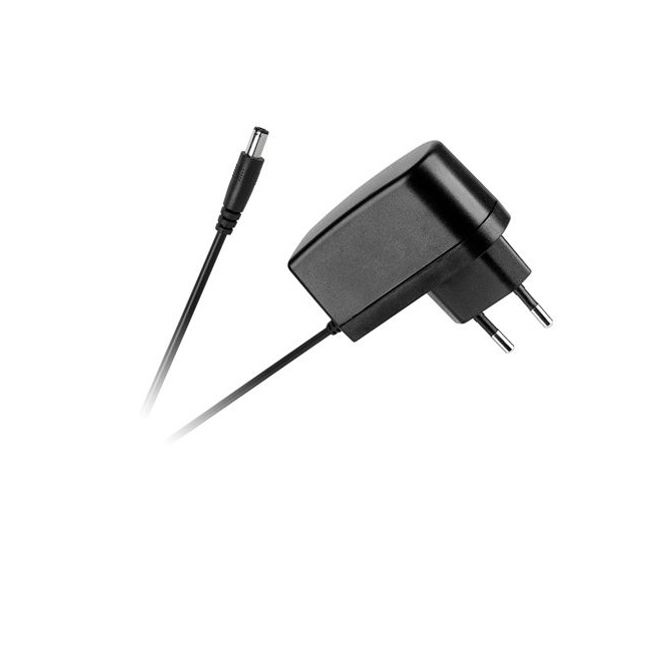 Sursa de alimentare, Universal, 12V 1A, router, receiver, banda led, Negru