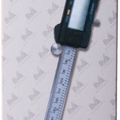 Subler digital Evotools 150 mm lungime, ± 0.03 mm precizie, ecran LCD
