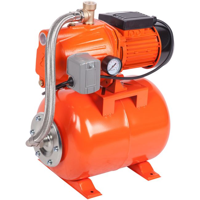 Hidrofor EvoSanitary Jet 150L, 1100 W, rezervor 24 litri, debit max 54 l/min, adancime max 9 m, H max 53 m
