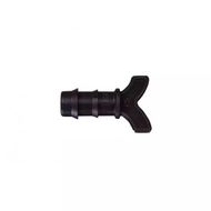 Dop pentru tub pentru irigatii prin picurare, negru, polipropilena, D 16 mm, set 20 buc