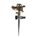 Aspersor metalic tip tarus cu impuls, 5 bar, raza 12 m, 452 mp
