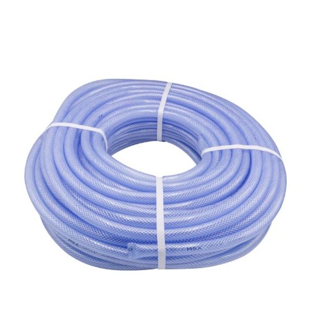Furtun apa transparent, 1 inchi, 50m, cu insertie