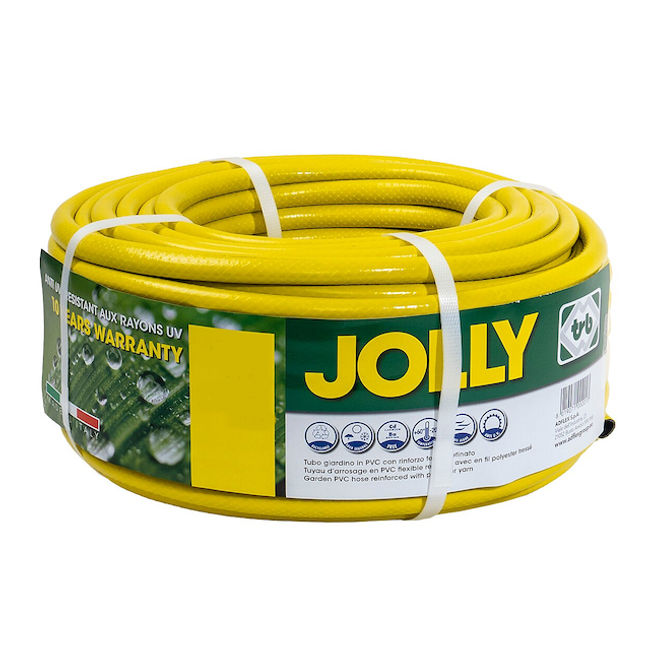 Furtun gradina Jolly, 1Tol, 25 metri, armat, flexibil, anti UV, anti alge (MXM MX1352)