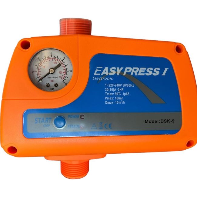 Presostat electronic, Easy Press I, DSK-9, max. 2.5 kW, 230 V, 10 bar, 1inch, 10 m3/h