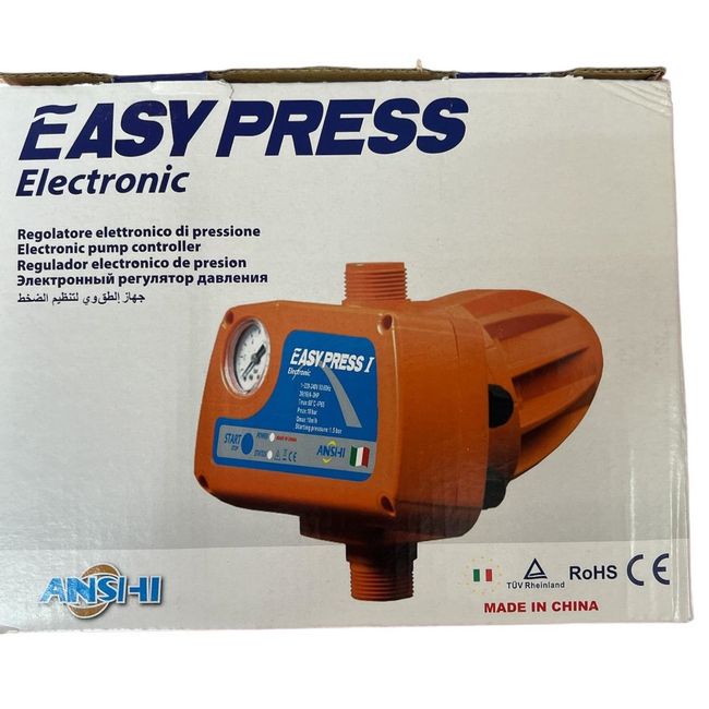 Presostat electronic, Easy Press I, DSK-9, max. 2.5 kW, 230 V, 10 bar, 1inch, 10 m3/h