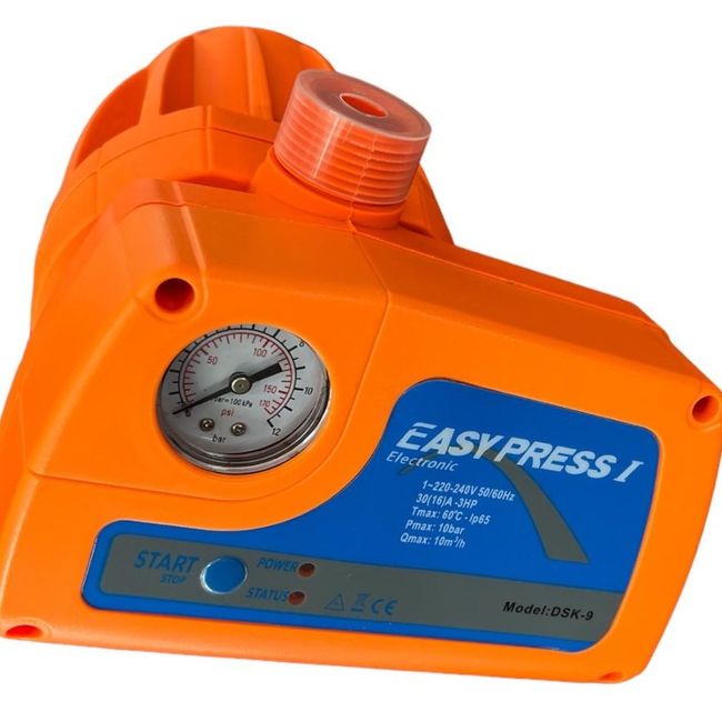 Presostat electronic, Easy Press I, DSK-9, max. 2.5 kW, 230 V, 10 bar, 1inch, 10 m3/h