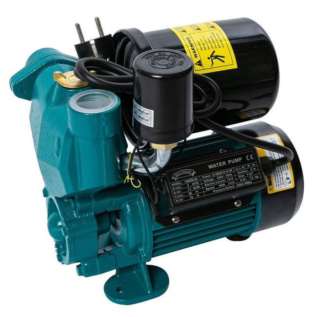 Mini hidrofor Micul Fermier 1AWZB125, putere 0.37kW/0.34cp, debit 2.2m³/h, 22 m, 2L