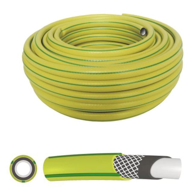 Furtun Gradina Armat, Diametru 1/2 (12.5 mm), Lungime 20 Metri, Hobby, Protectie UV, 8 Bar Presiune Max.