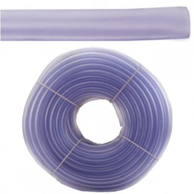 Furtun de gradina, pentru apa, transparent siliconat, 1/2 - 18 mm, rola 100 m
