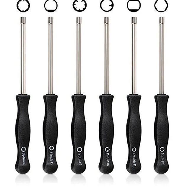 Set 6 surubelnite pentru reglat carburator