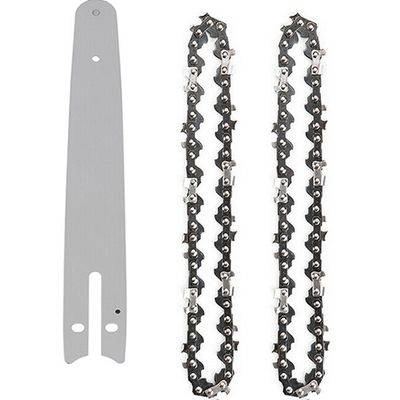 Set lama cu 2 lanturi pentru mini fierastrau cu acumulator, 8 inch, pas lant 1/4, 22 dinti