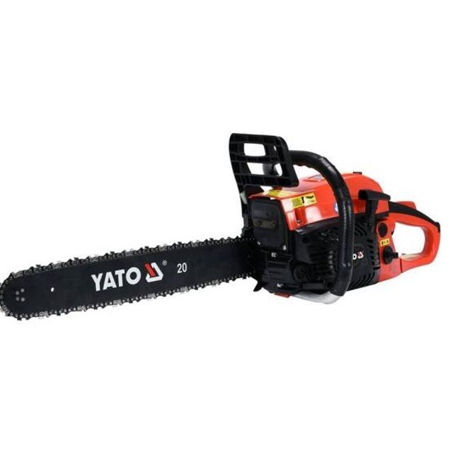 Drujba / motofierastrau pe benzina Yato YT-84910, lungime sina 48 cm, 3.4 CP, 2.5 kW, 5.7 kg